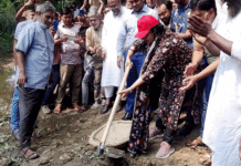 লালপুরে খাল খনন উদ্বোধন